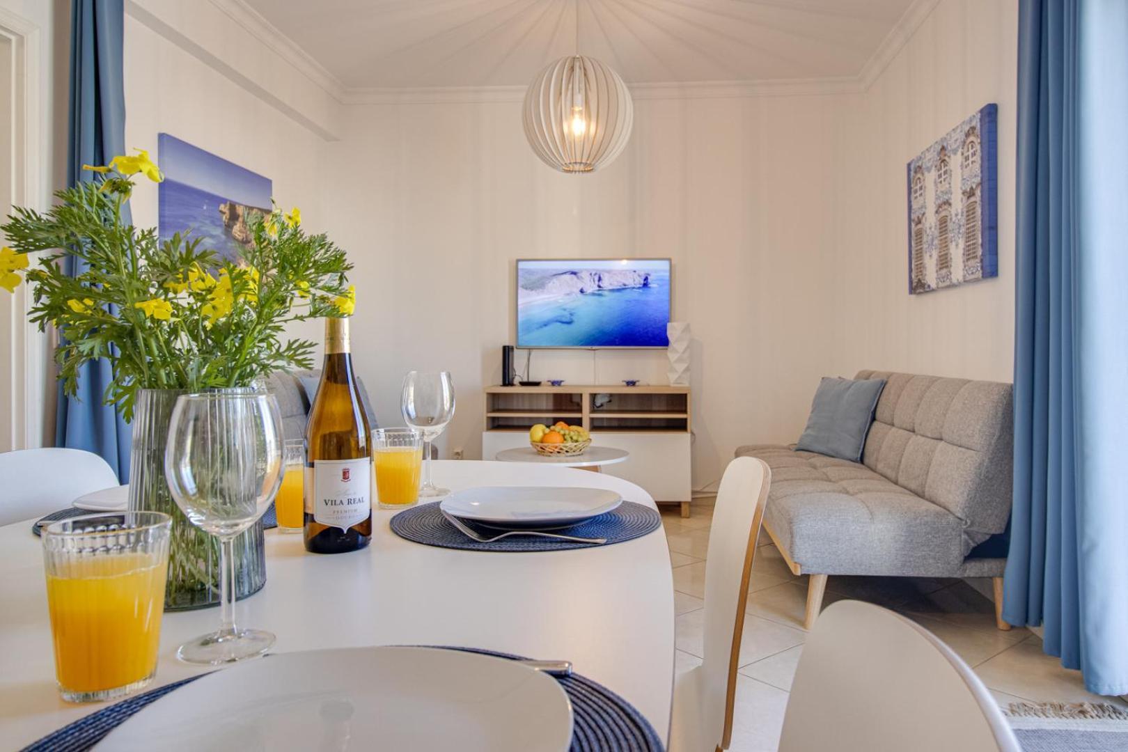 Apartamento Old Town 2br 50m Ocean W/ Ac Wi-fi Parking Terrace Albufeira