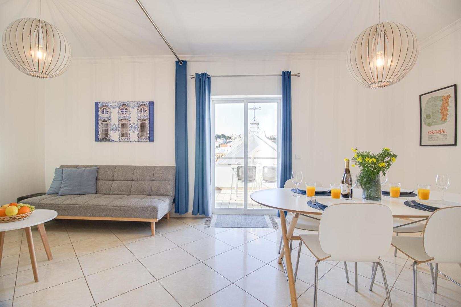 Apartamento Old Town 2br 50m Ocean W/ Ac Wi-fi Parking Terrace Albufeira